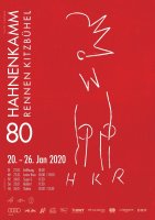 2019 © Schneestation.com - Kitzbühel Hahnenkamm Plakat 2020 - Foto: Ski Club Kitzbühel