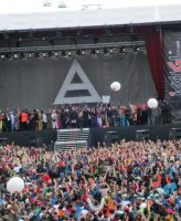 Schneestation - Ischgl - "Seconds minutes to mars" Konzert 2.Mai 2015