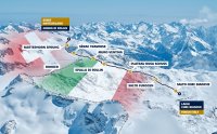 2022  Schneestation: Zermatt - Weltcup Strecke - Foto: Zermatt Tourismus