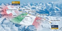 2022 © Schneestation: Zermatt - Weltcup Strecke - Foto: Zermatt Tourismus