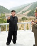Kim am Masik Pass Skigebiet -Bild: Rodong Sinmun, 27. Mai 2013